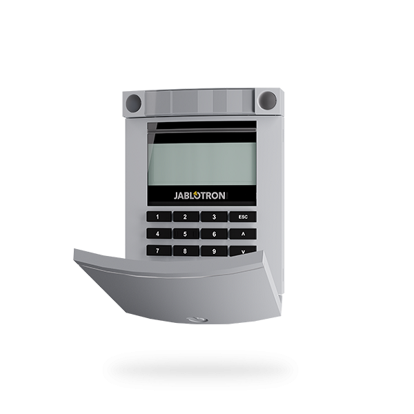 JA-114E-GR Buszugangsmodul mit Display, Tastatur und RFID - grau JA-114E-GR Buszugangsmodul mit Display, Tastatur und RFID - grau