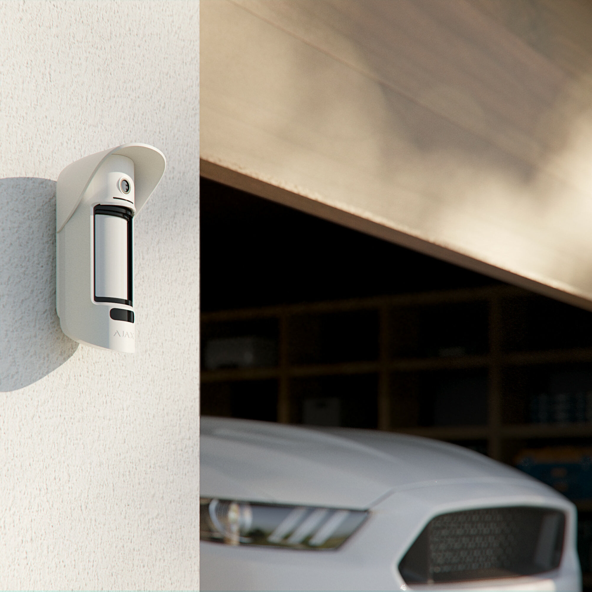 MotionCam Outdoor (PhOD) Jeweller Weiß