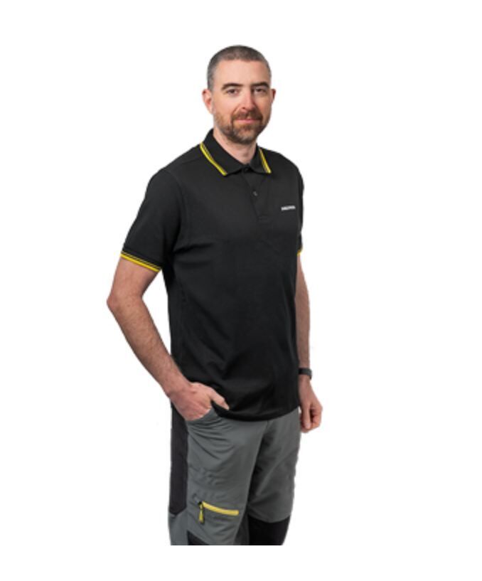 Jablotron Polo-Shirt S, T-shirt, Hemd, Erwachsener, Mann, Person