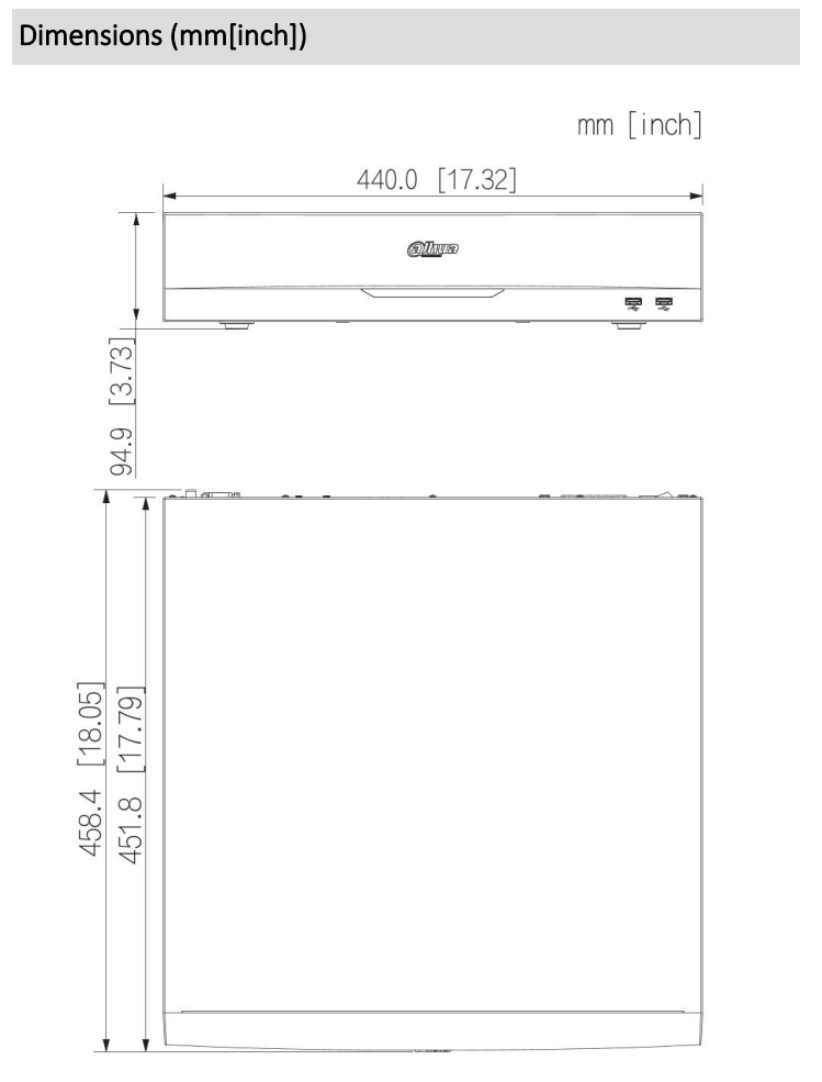 Dahua D-NVR5864-EI2 Dahua D-NVR5864-EI2 Detailansicht Bild 2 | EPS
