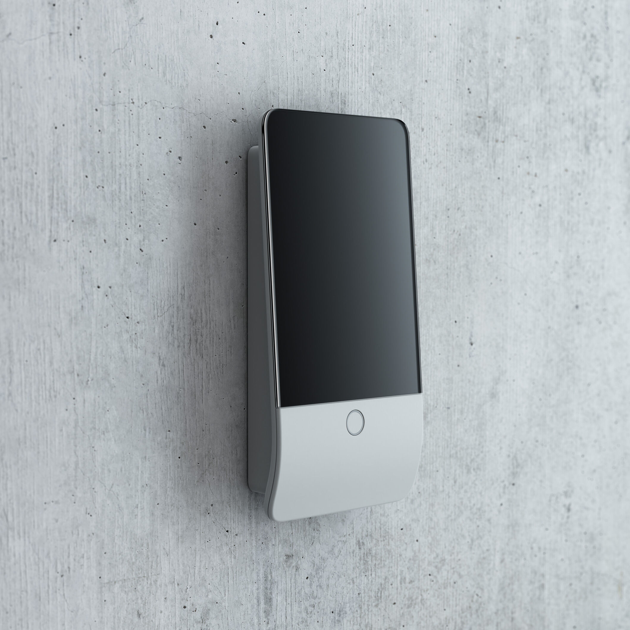JA-116E-GR_wall_concrete.jpg JA-156E-GR Drahtlose Touchscreen-Tastatur mit RFID-Lesegerät - grau