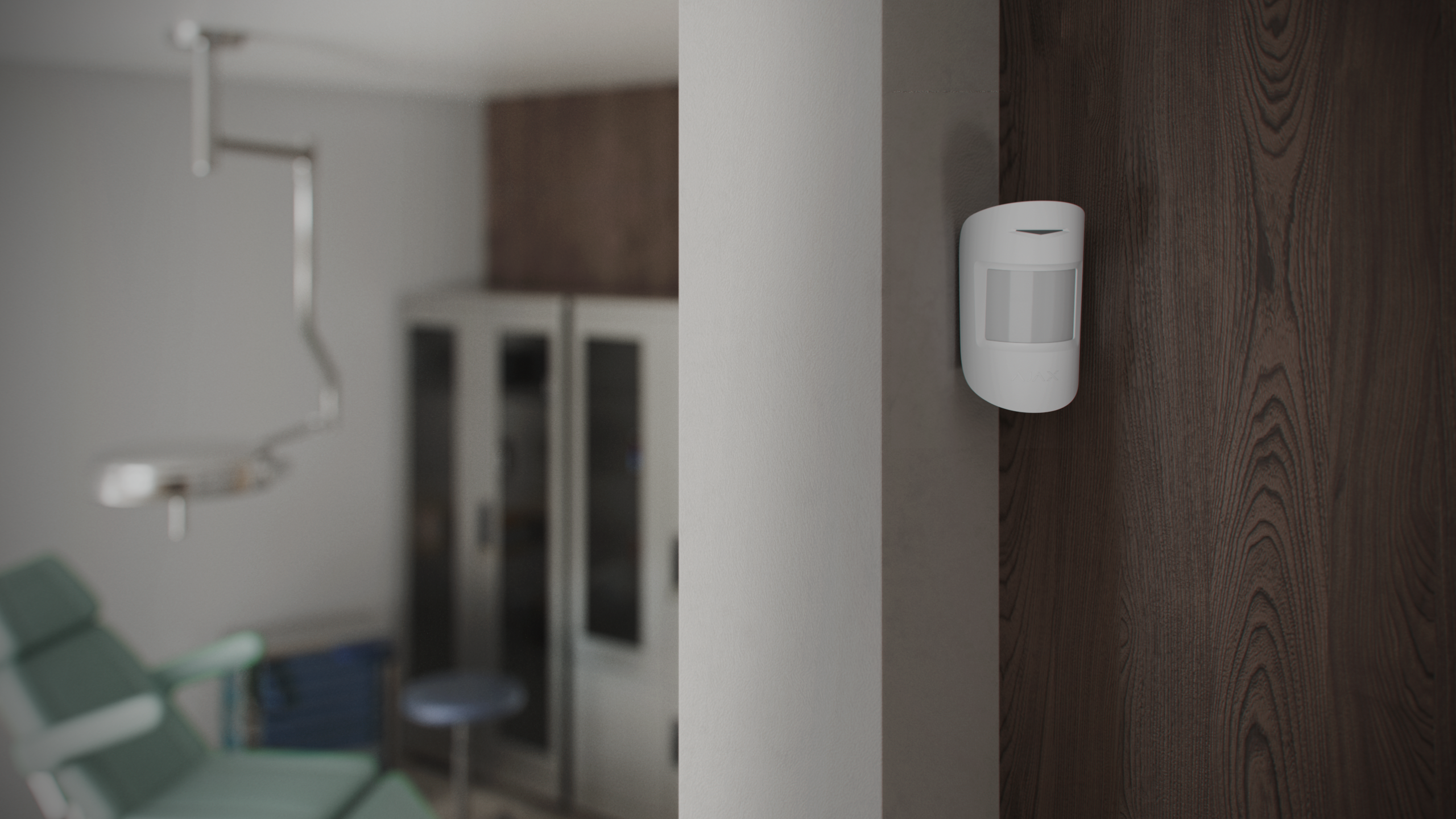 Ajax Superior MotionProtect Plus Jeweller Weiß Detailansicht Bild 2 | EPS