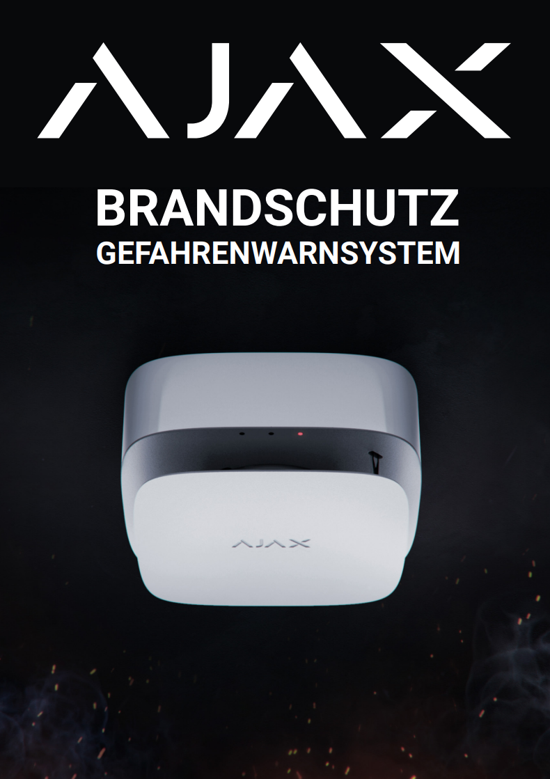 Ajax Brandschutz Flyer Ajax Brandschutz Flyer