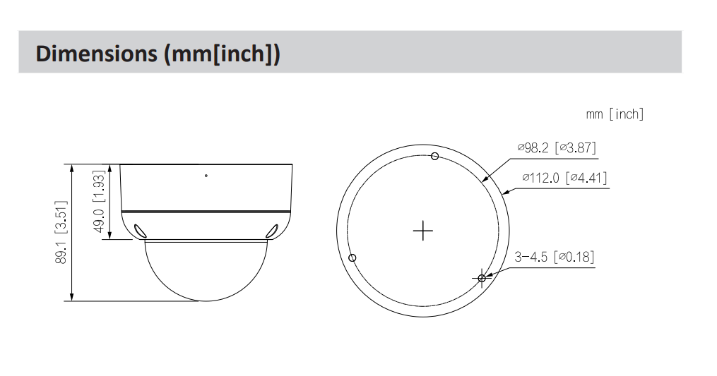 Dahua D-HAC-HDBW1231EAP-A0280B Dahua D-HAC-HDBW1231EAP-A0280B | EPS