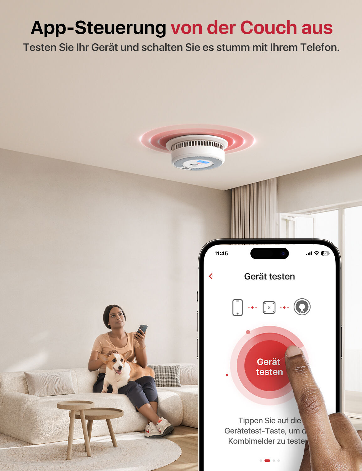X-Sense SC07-WX WLAN Rauch- & CO-Melder mit App