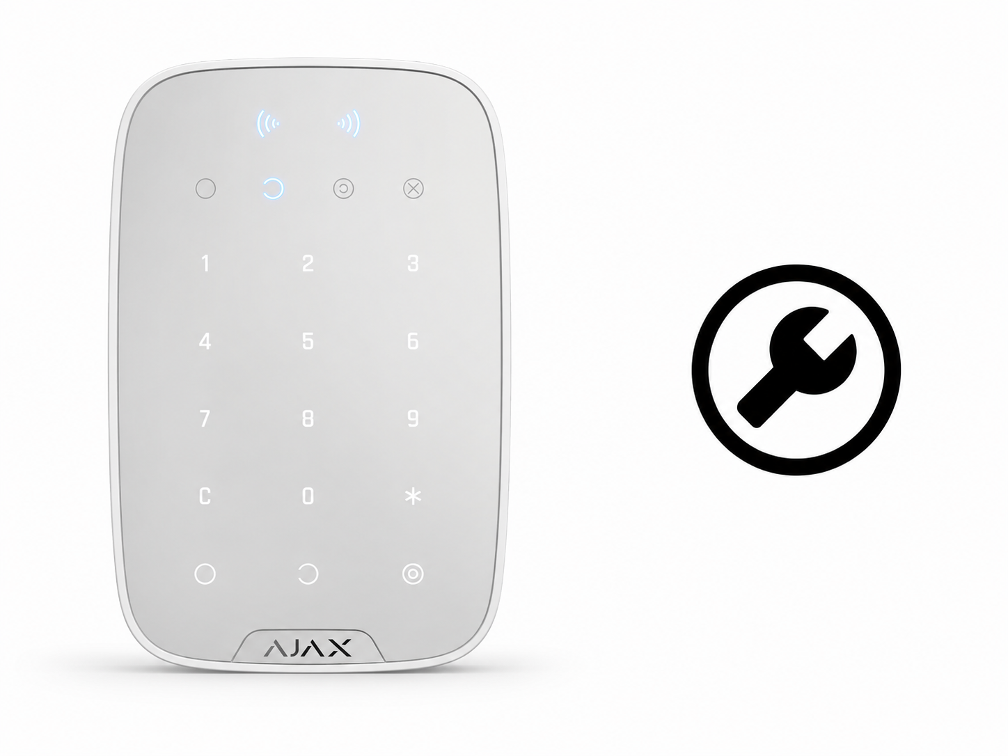 RepairKit Ajax Keypad Plus weiß RepairKit Ajax Keypad Plus weiß