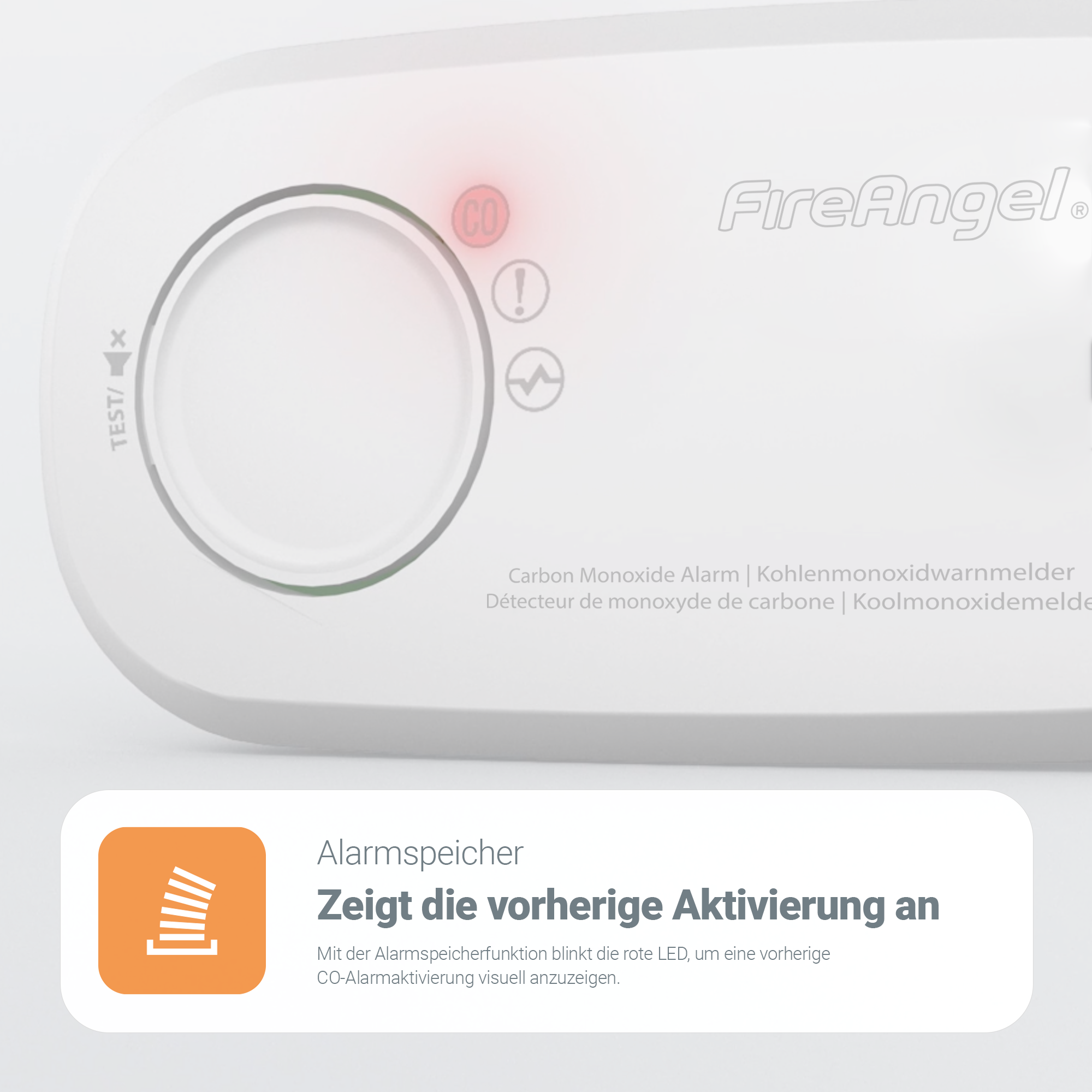 FireAngel FA-3313-EUX10 Kohlenmonoxidwarnmelder FireAngel FA-3313-EUX10 Kohlenmonoxidwarnmelder Detailansicht Bild 14 | EPS