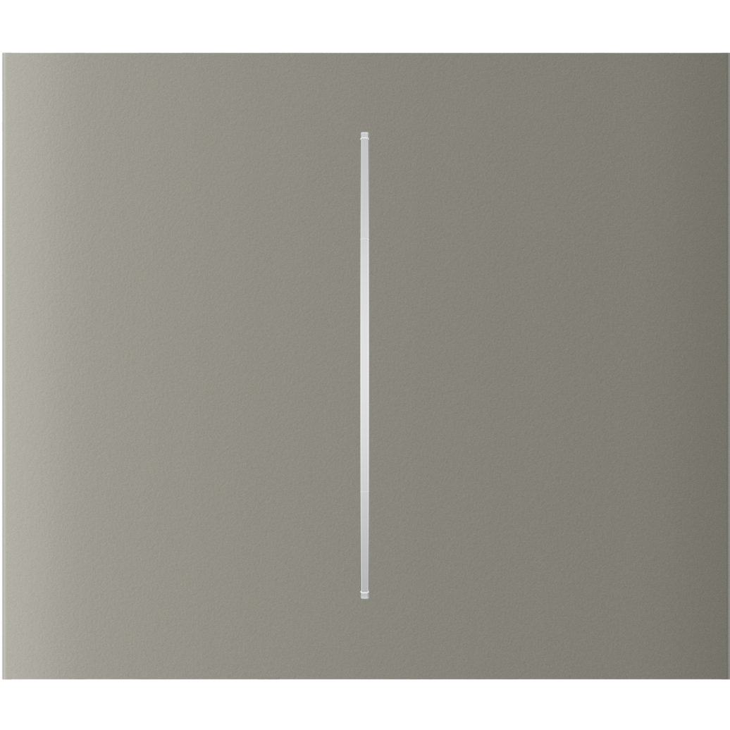 CenterButton (2-gang) vertical Olivgrün
