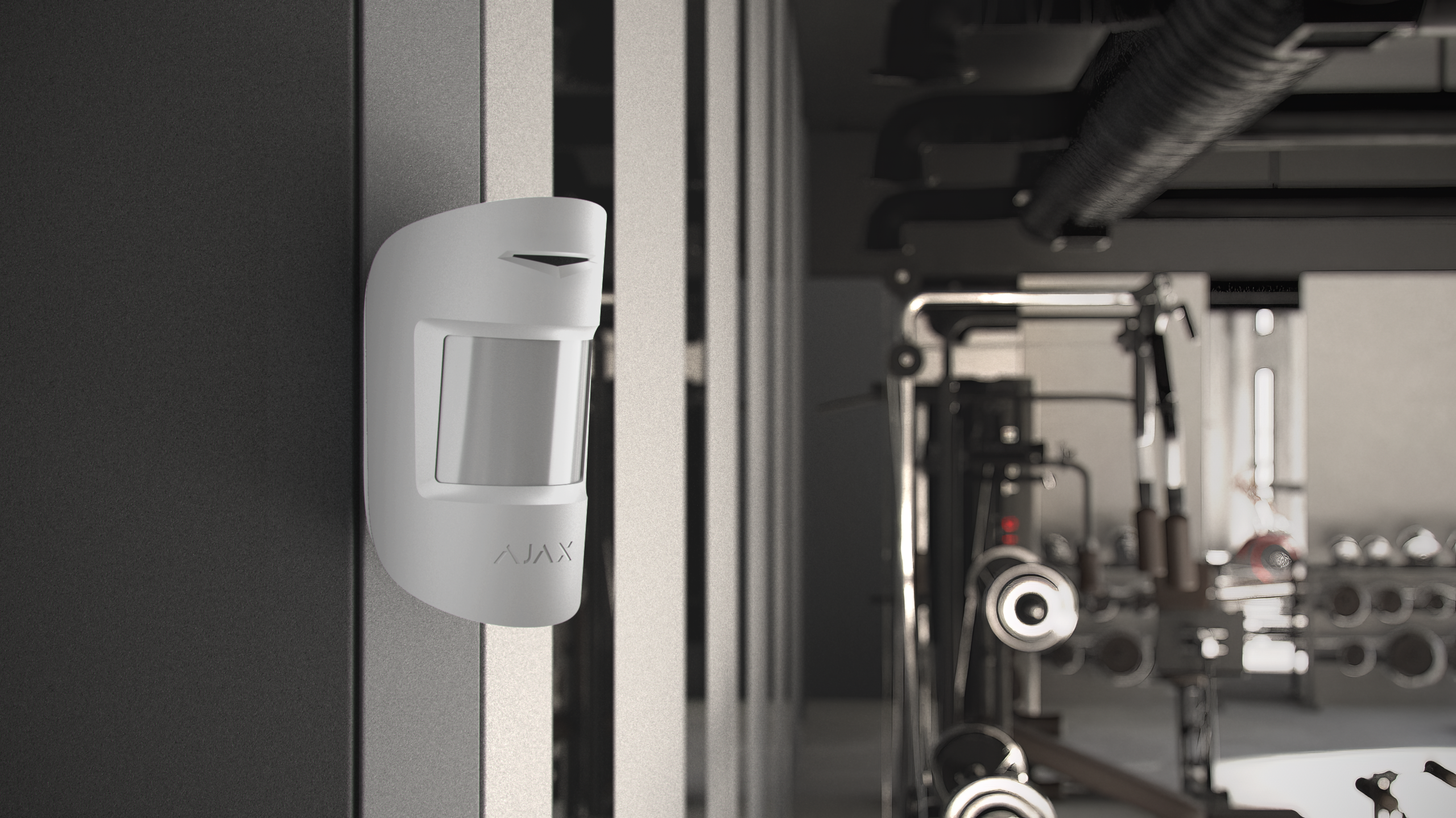 Ajax Superior MotionProtect Plus Jeweller Weiß Detailansicht Bild 9 | EPS