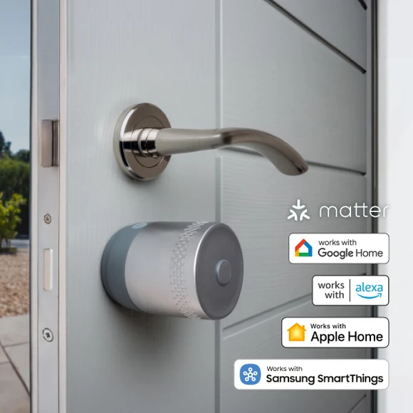Yale Linus 2 Lite Smart Door Lock Silber
