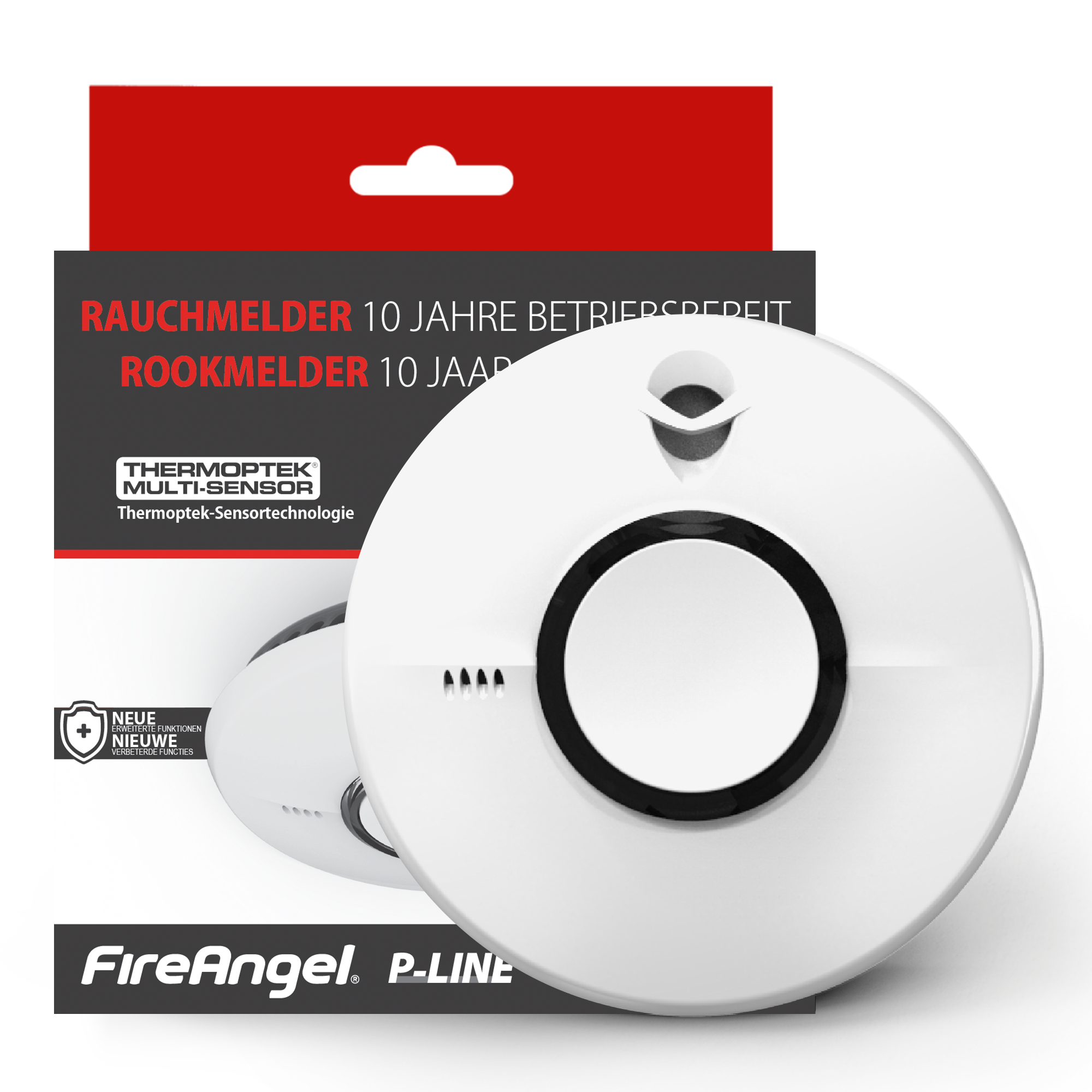 FireAngel ST-622-DE P-Line Thermoptek Rauchwarnmelder Detailansicht Bild 7 | EPS