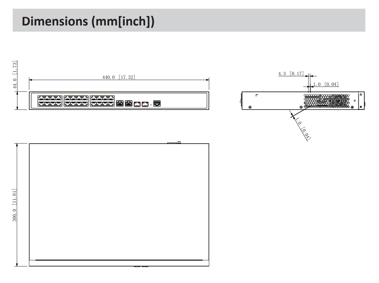 Dahua D-PFS4226-24ET-240 Dahua D-PFS4226-24ET-240 Detailansicht Bild 3 | EPS