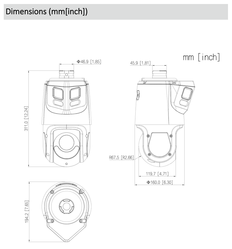 Dahua D-SDT4E425-8P-GB-APV1-0280-S2 | EPS