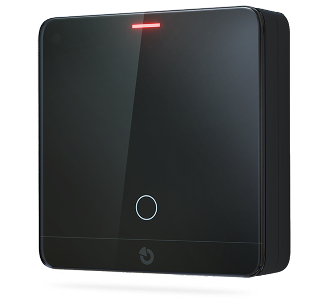 JB-151TH Temp.- & Feuchtigkeitssensor mit Thermostat , anthrazit