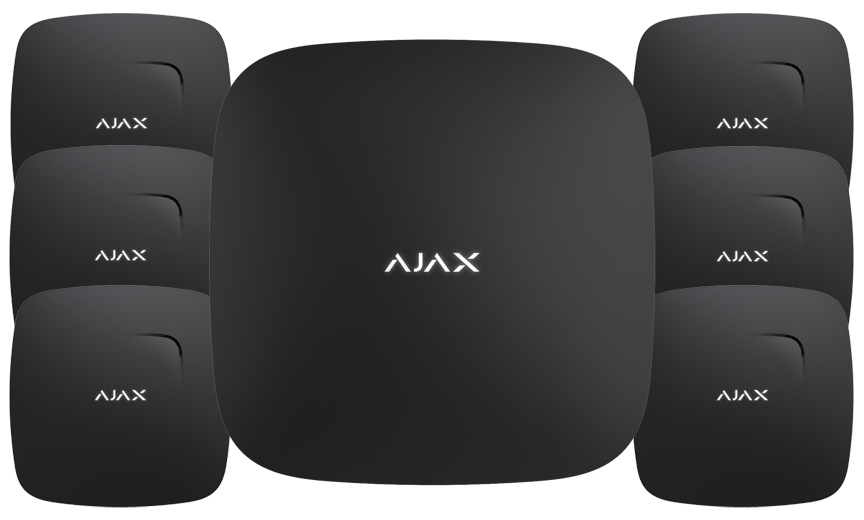 Ajax Brandschutz-Set Schwarz Ajax Brandschutz-Set Schwarz | EPS