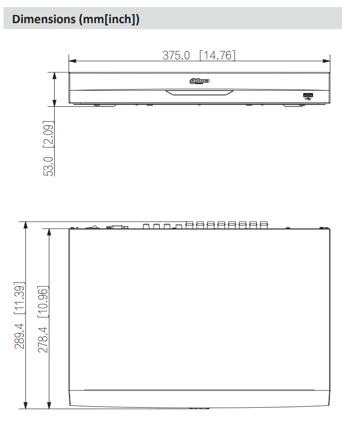 Dahua D-XVR5216A-4KL-I3 Dahua D-XVR5216A-4KL-I3 Detailansicht Bild 4 | EPS