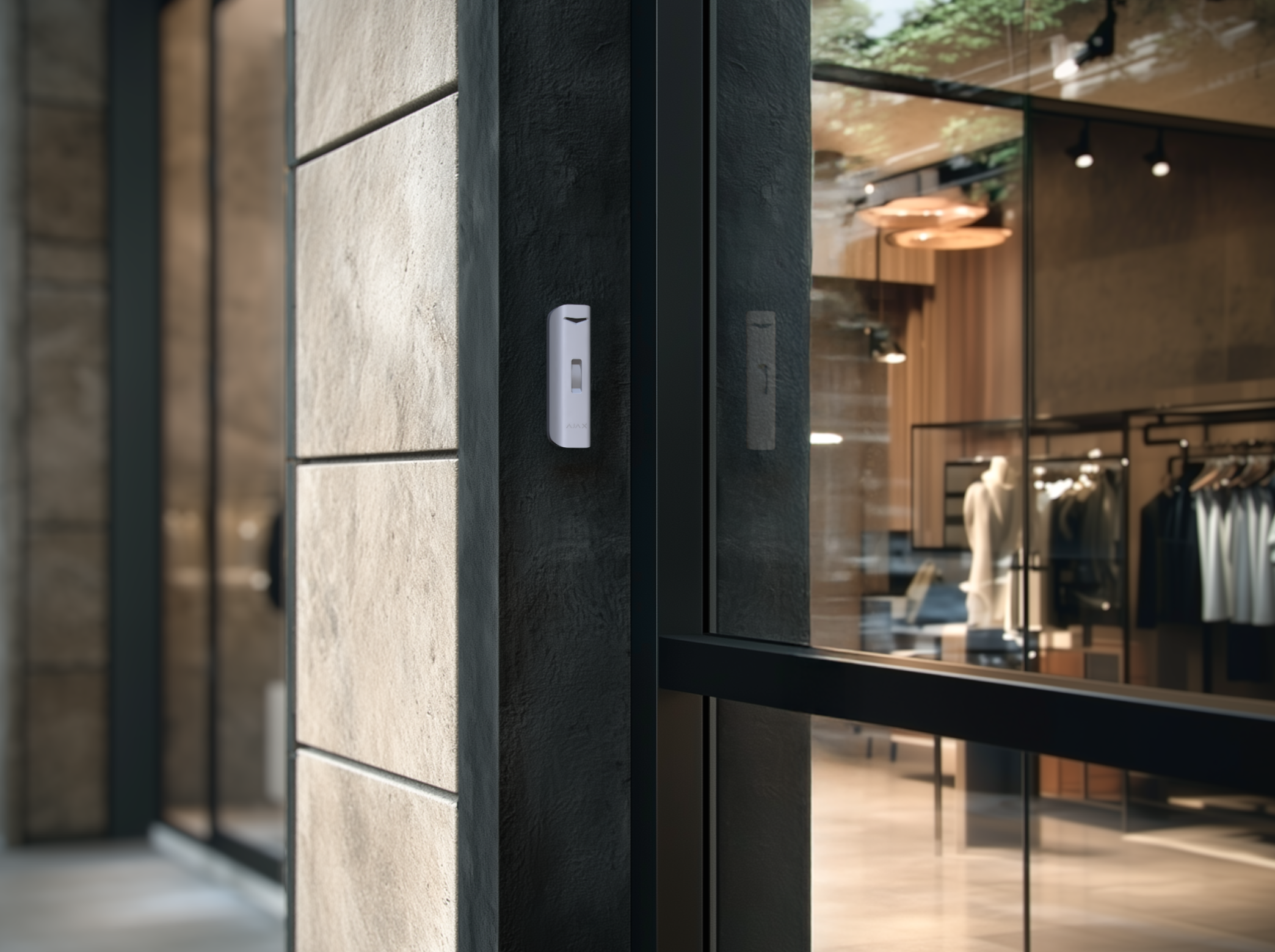 Curtain Outdoor Mini Jeweller Weiß