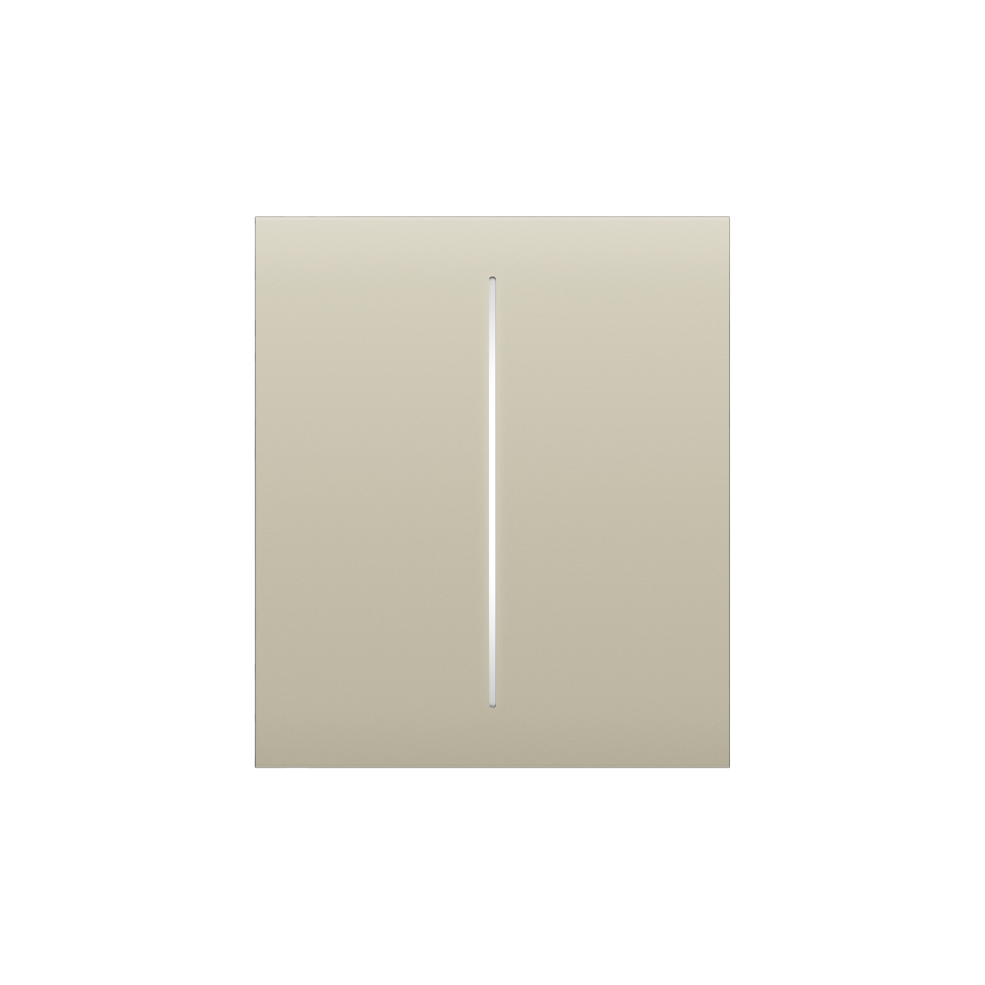 CenterButton (2-gang) Elfenbein