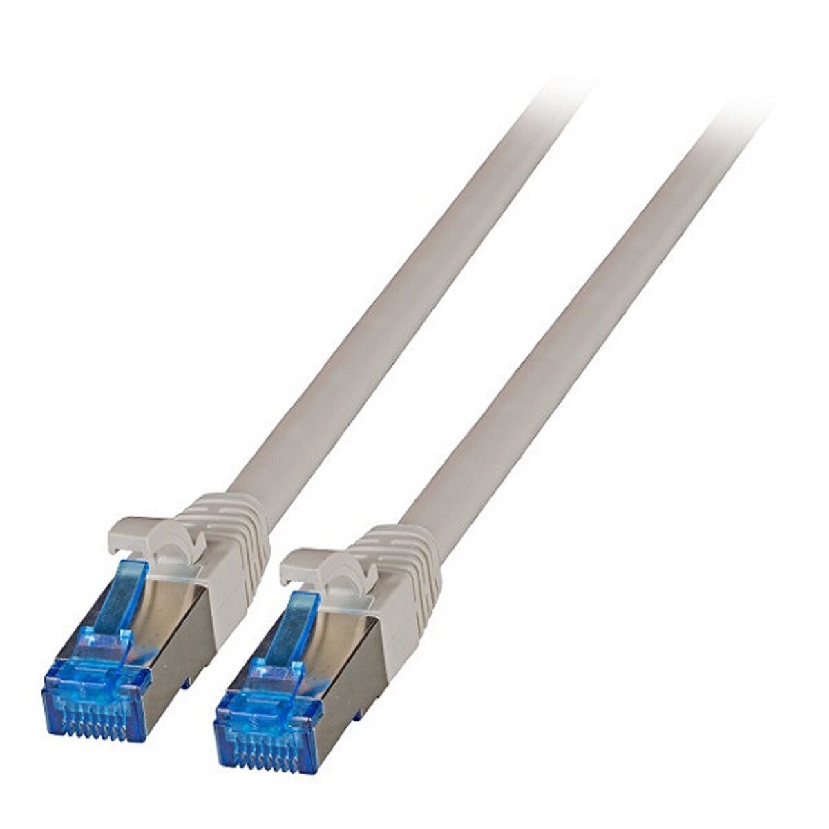 EPS RJ45 Patchkabel Cat.6A S/FTP TPE Cat.7 Rohkabel grau EPS RJ45 Patchkabel Cat.6A S/FTP TPE Cat.7 Rohkabel grau | EPS