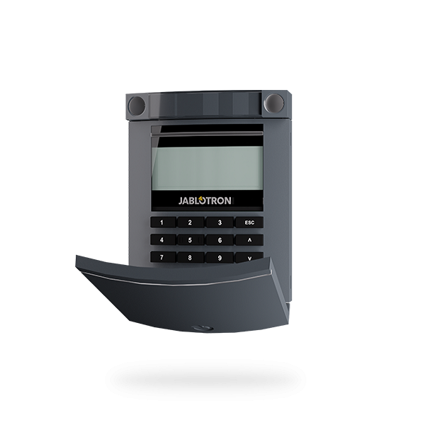 Jablotron JA-114E-AN Buszugangsmodul mit Display, Tastatur und RFID - anthrazit Jablotron JA-114E-AN Buszugangsmodul mit Display, Tastatur und RFID - anthrazit Detailansicht Bild 2 | EPS
