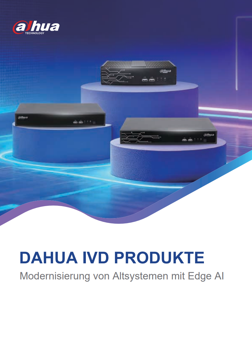 Dahua Dahua Broschüre: IVD Produkte Dahua Dahua Broschüre: IVD Produkte | EPS