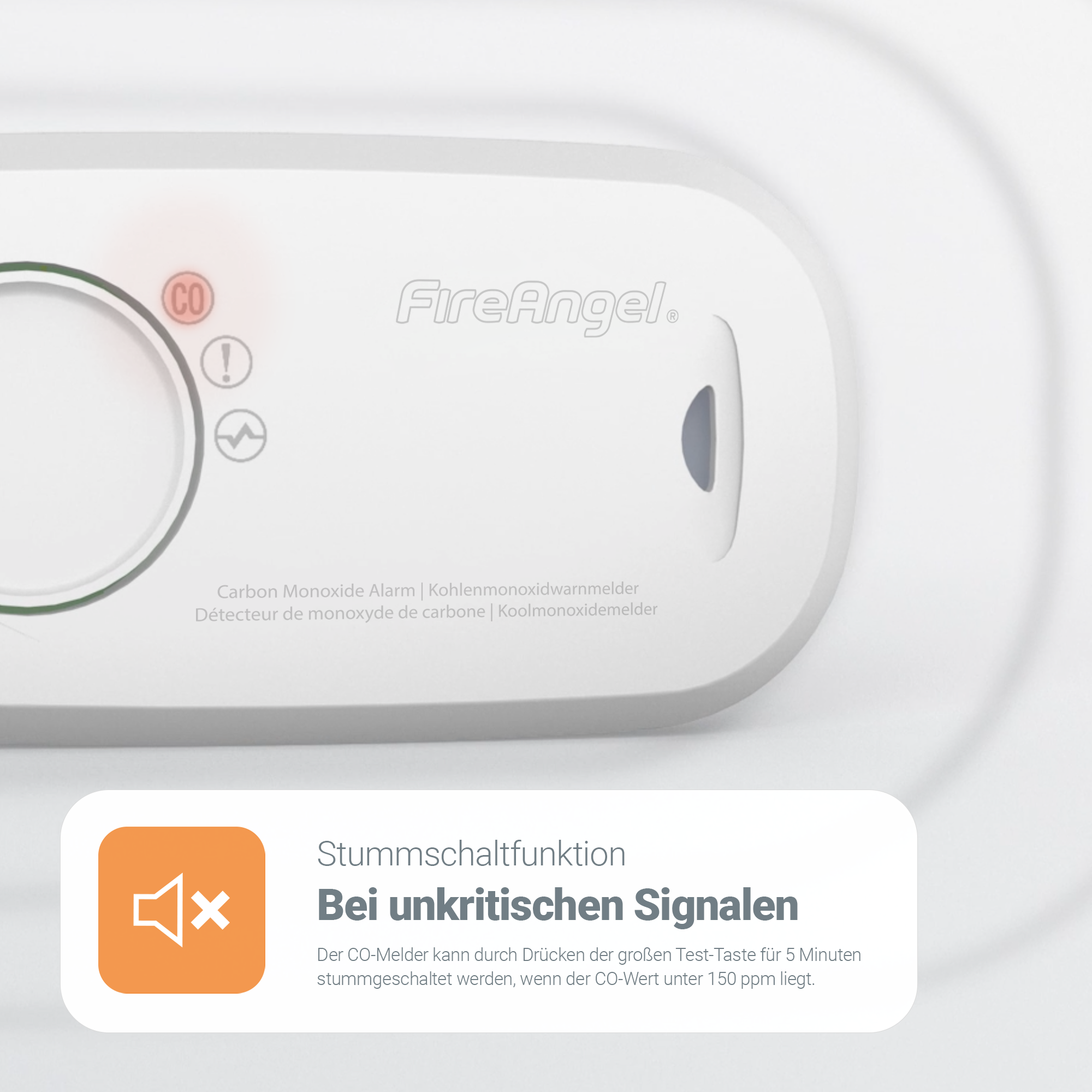 FireAngel FA-3313-EUX10 Kohlenmonoxidwarnmelder FireAngel FA-3313-EUX10 Kohlenmonoxidwarnmelder Detailansicht Bild 15 | EPS
