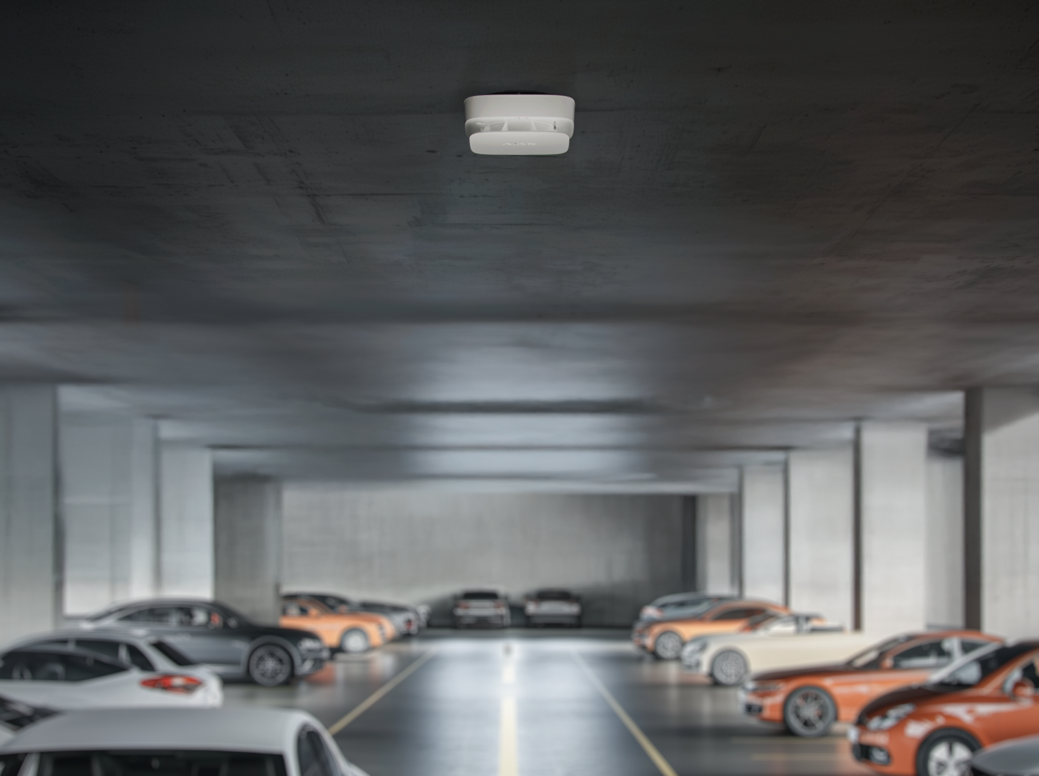 Ajax-Fire EN54 FireProtect (Heat) weiß Detailansicht Bild 5 | EPS