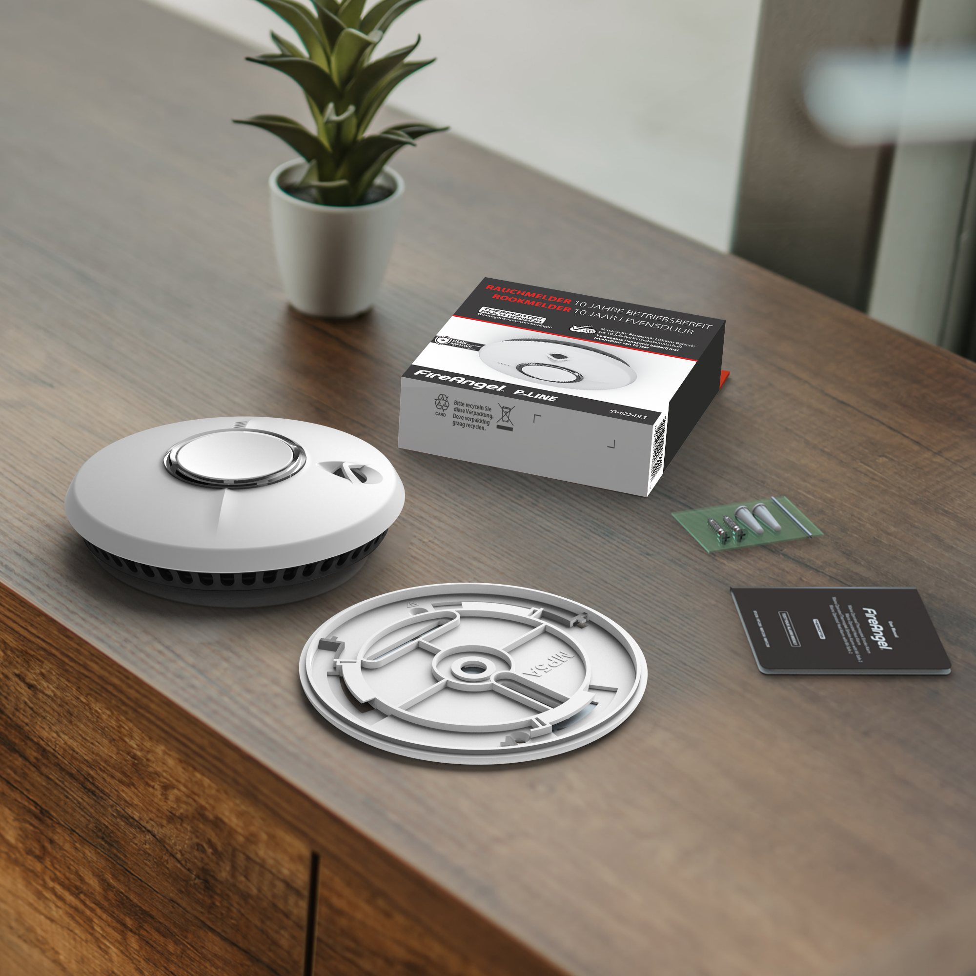 FireAngel ST-622-DE P-Line Thermoptek Rauchwarnmelder Detailansicht Bild 5 | EPS