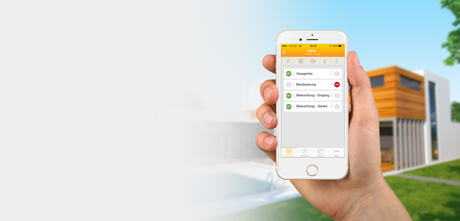 Jablotron JA-103K Zentrale vom Gefahrenmeldesystem inklusive LAN-Übertragungsgerät Detailansicht Bild 6 | EPS