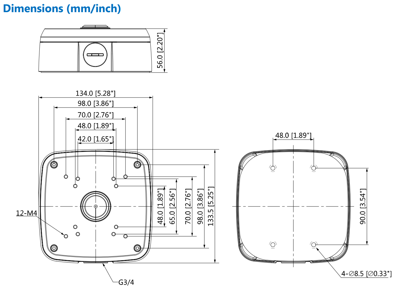 Dahua D-PFA121-B Dahua D-PFA121-B | EPS