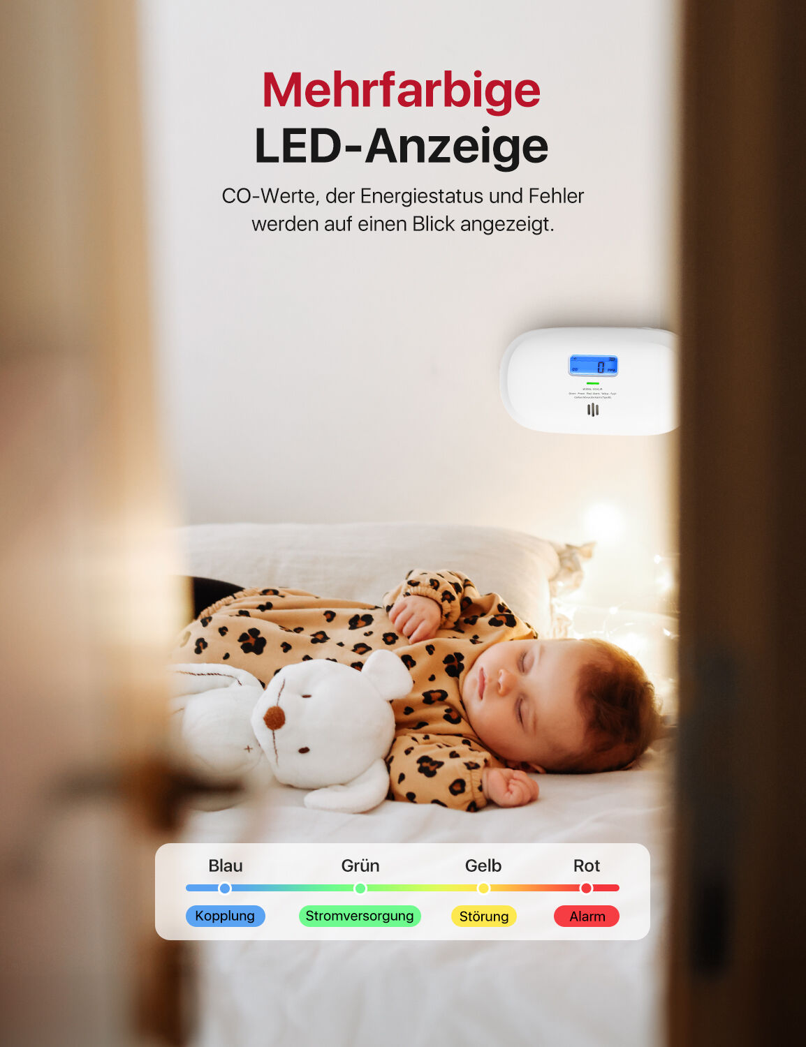 X-Sense XC0C-iR WLAN-CO-Melder mit App-Steuerung X-Sense XC0C-iR WLAN-CO-Melder mit App-Steuerung