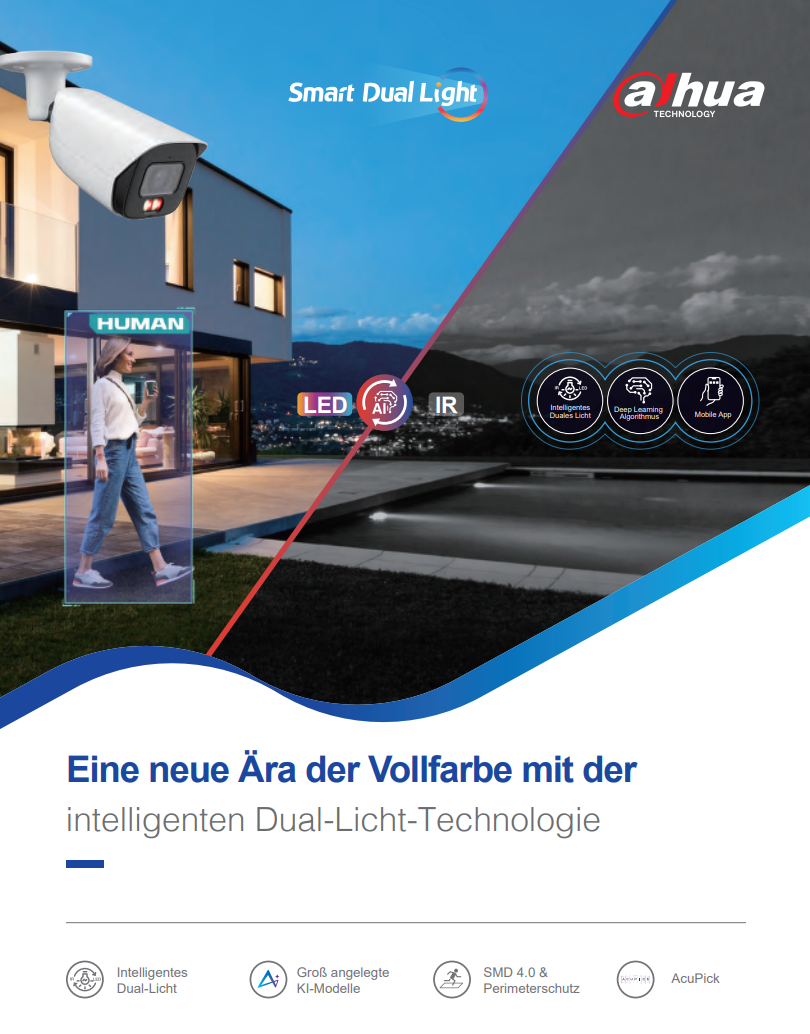 Dahua Broschüre Smart Dual Light Dahua Broschüre Smart Dual Light