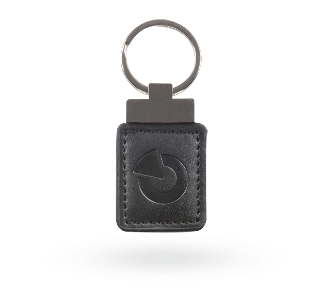 JA-194J-BK RFID Lederanhänger - schwarz JA-194J-BK RFID Lederanhänger - schwarz