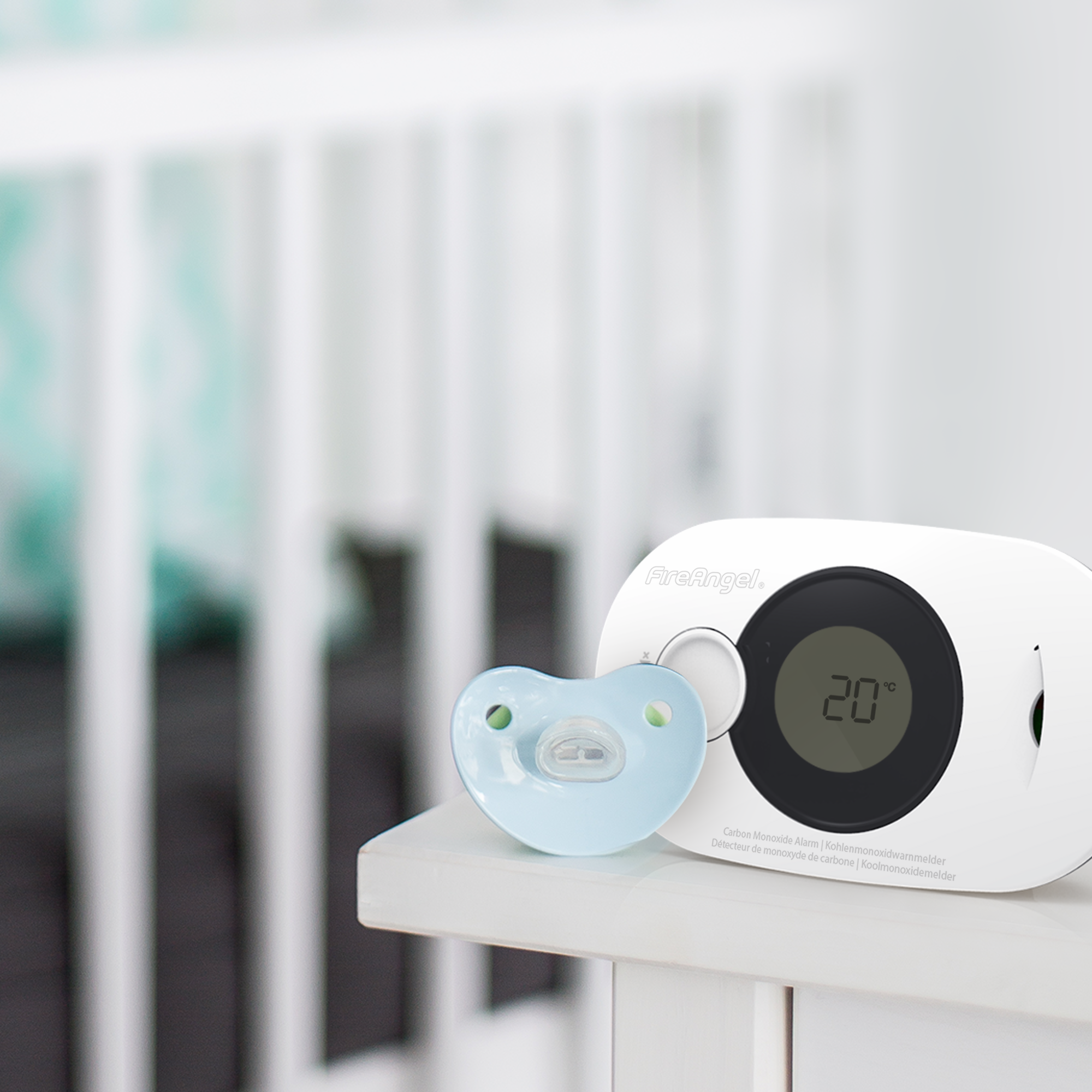 FireAngel FA-3322-EUX10 Digitaler Kohlenmonoxidwarnmelder Detailansicht Bild 13 | EPS