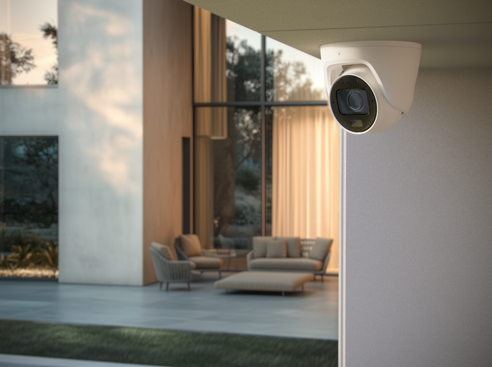 Ajax TurretCam HLVF (8 Mp) Weiß | EPS