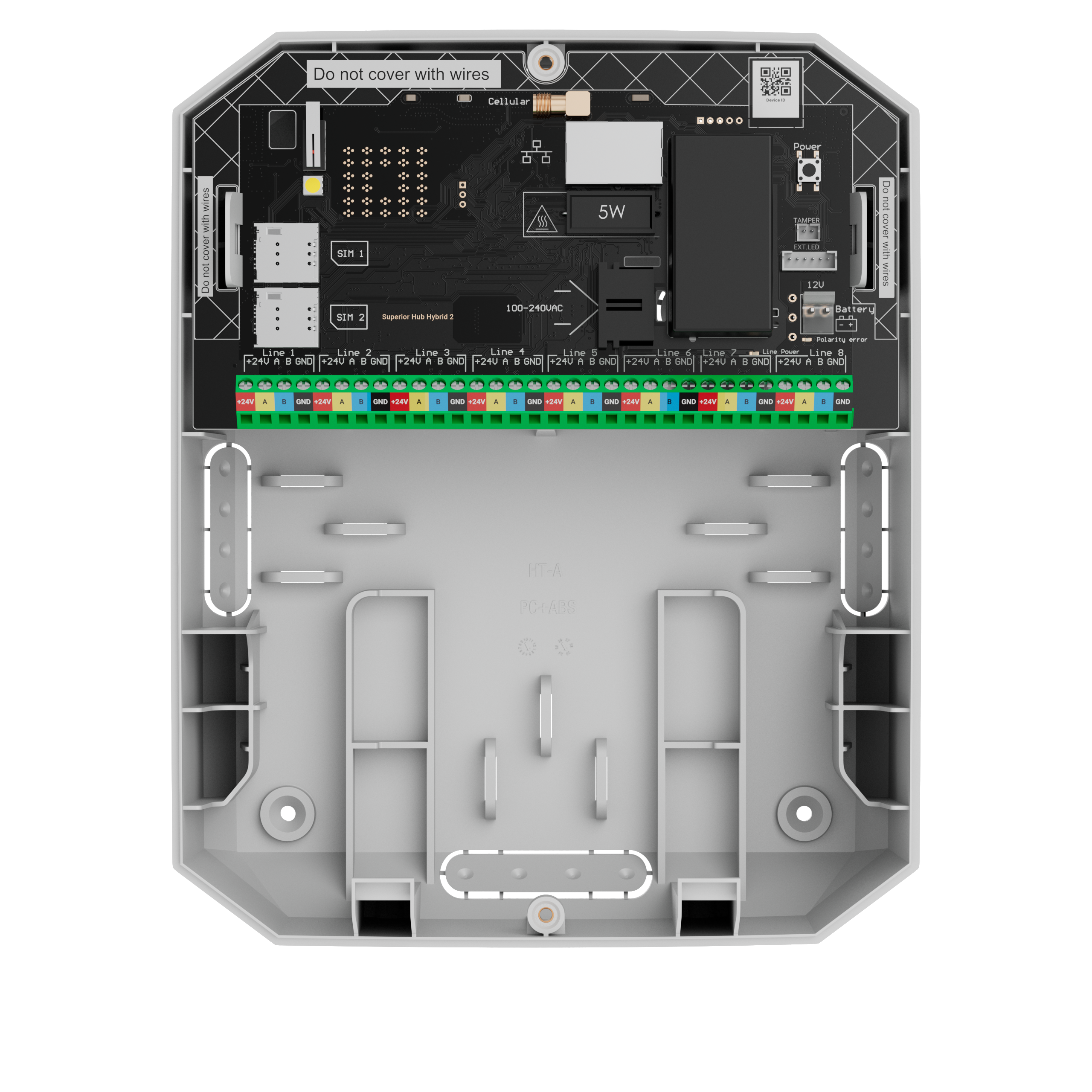 Superior Hub Hybrid 2 Weiß