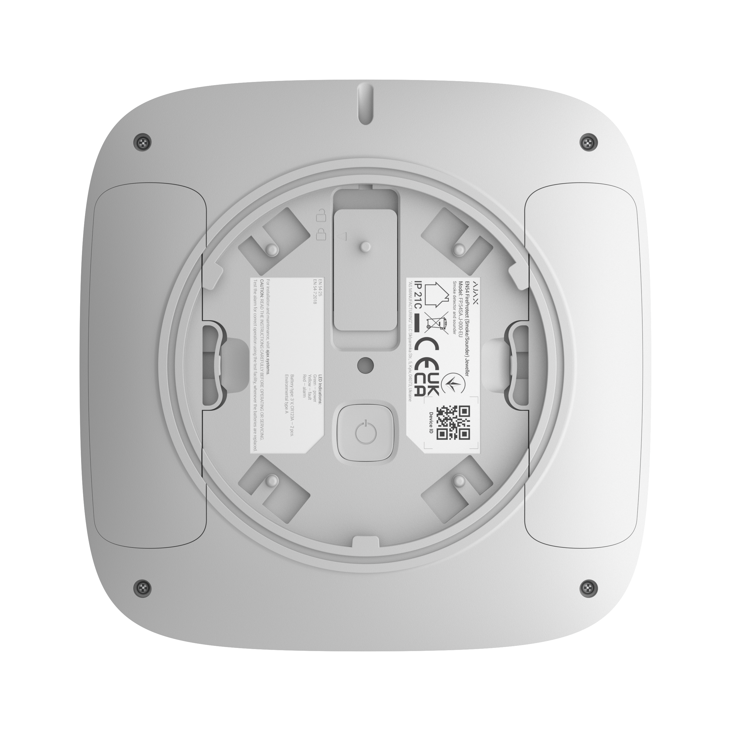 EN54 FireProtect (Smoke/Sounder) weiß EN54 FireProtect (Smoke/Sounder) weiß
