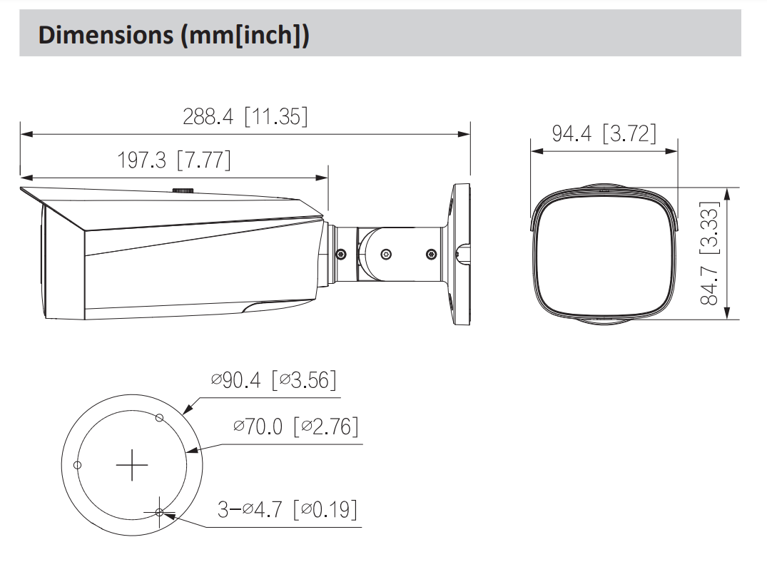 D-IPC-HFW3449T1P-AS-PV-0280B-S4 D-IPC-HFW3449T1P-AS-PV-0280B-S4