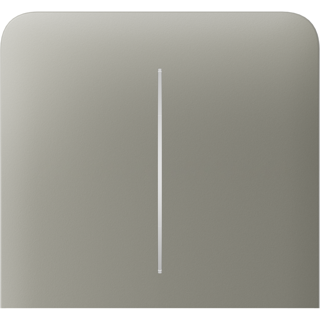 SideButton (2-gang) vertical Olivgrün