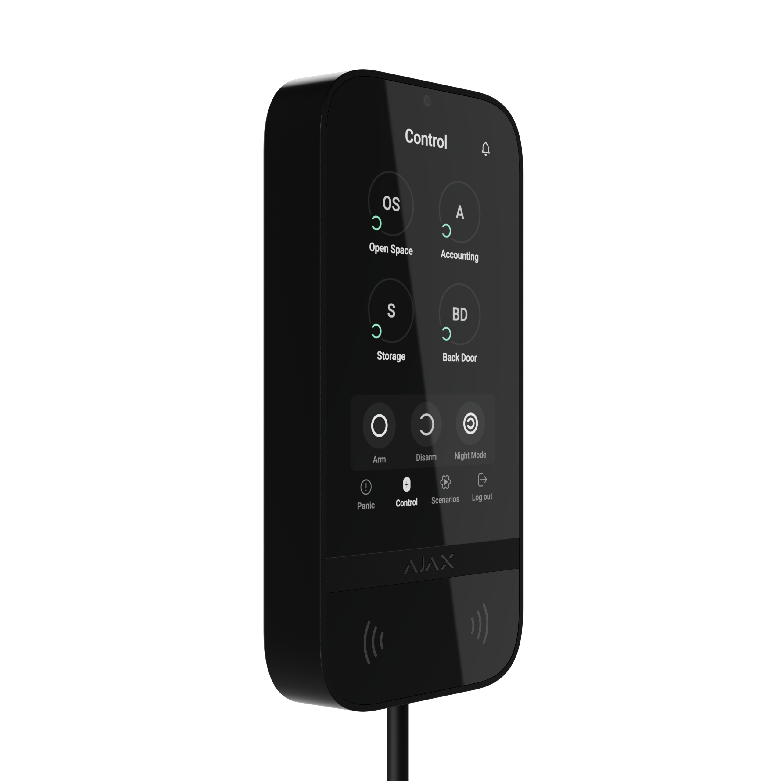 Ajax Superior KeyPad TouchScreen Fibra Schwarz Ajax Superior KeyPad TouchScreen Fibra Schwarz Detailansicht Bild 8 | EPS