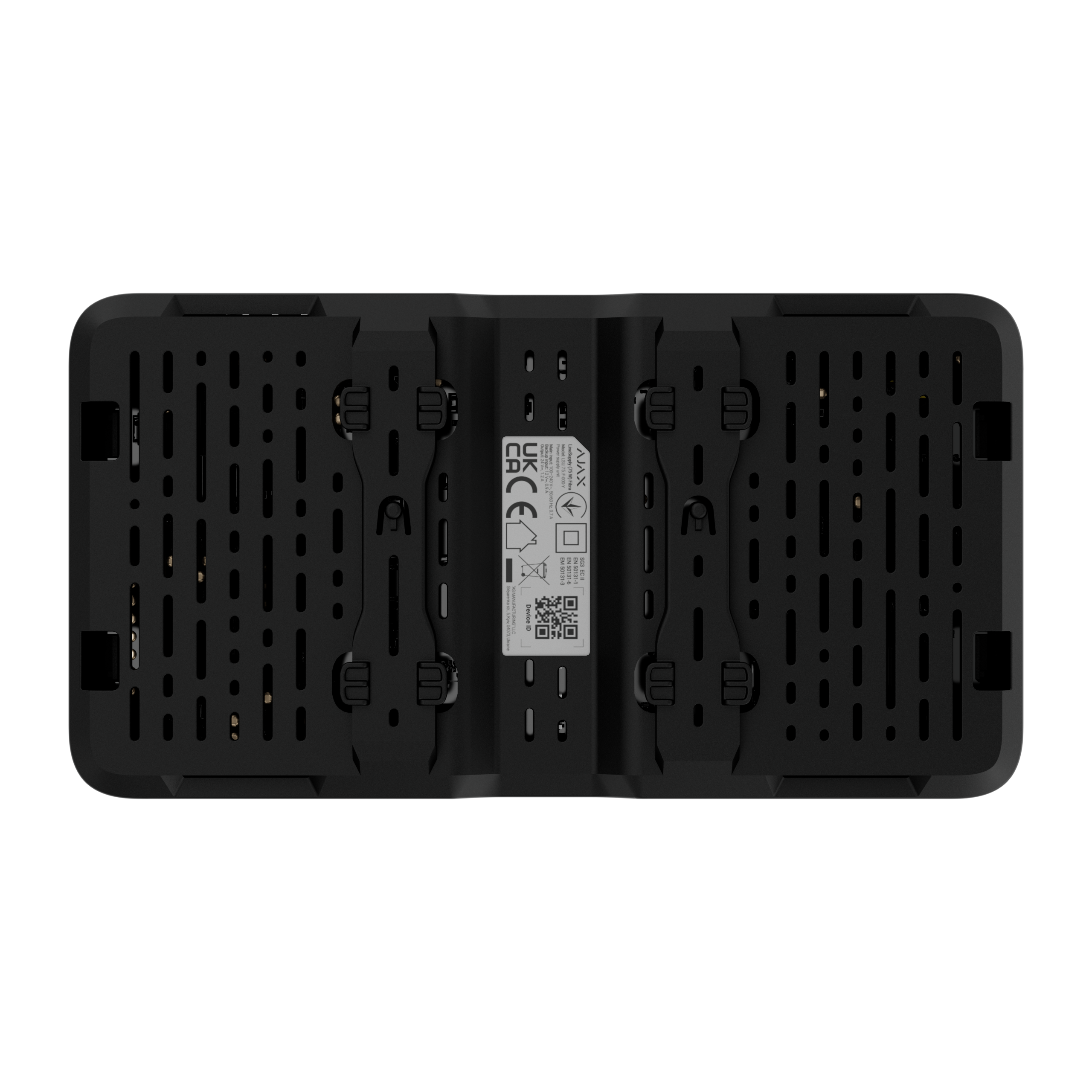 Ajax Superior LineSupply (75 W) Fibra Schwarz Detailansicht Bild 2 | EPS