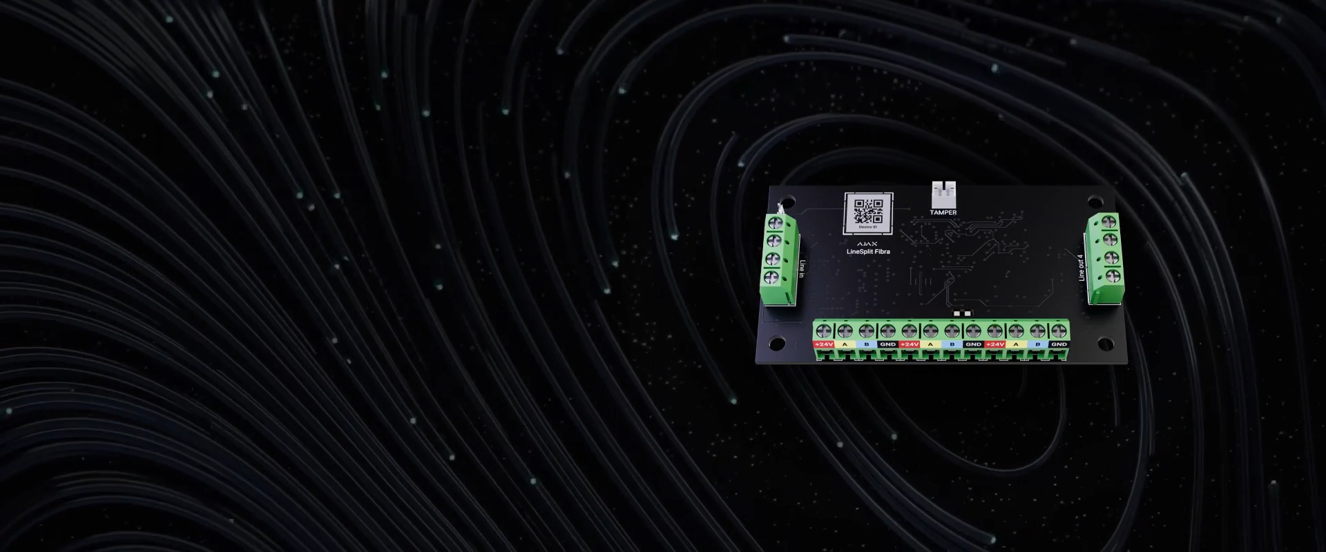 Ajax Superior LineSplit Fibra Detailansicht Bild 2 | EPS