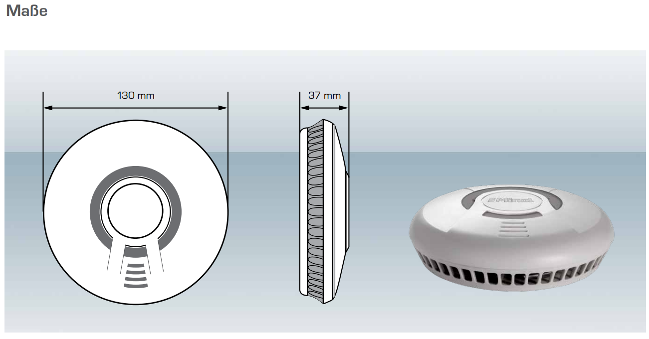 Zenner Minoprotect 3 Rauchwarnmelder | EPS