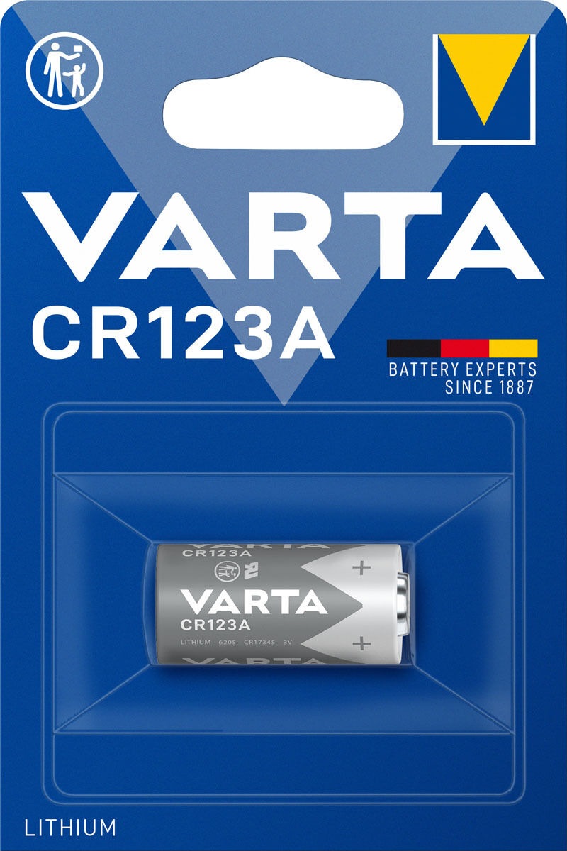 BAT-3V0-CR123A.01 Lithium-Batterie BAT-3V0-CR123A.01 Lithium-Batterie