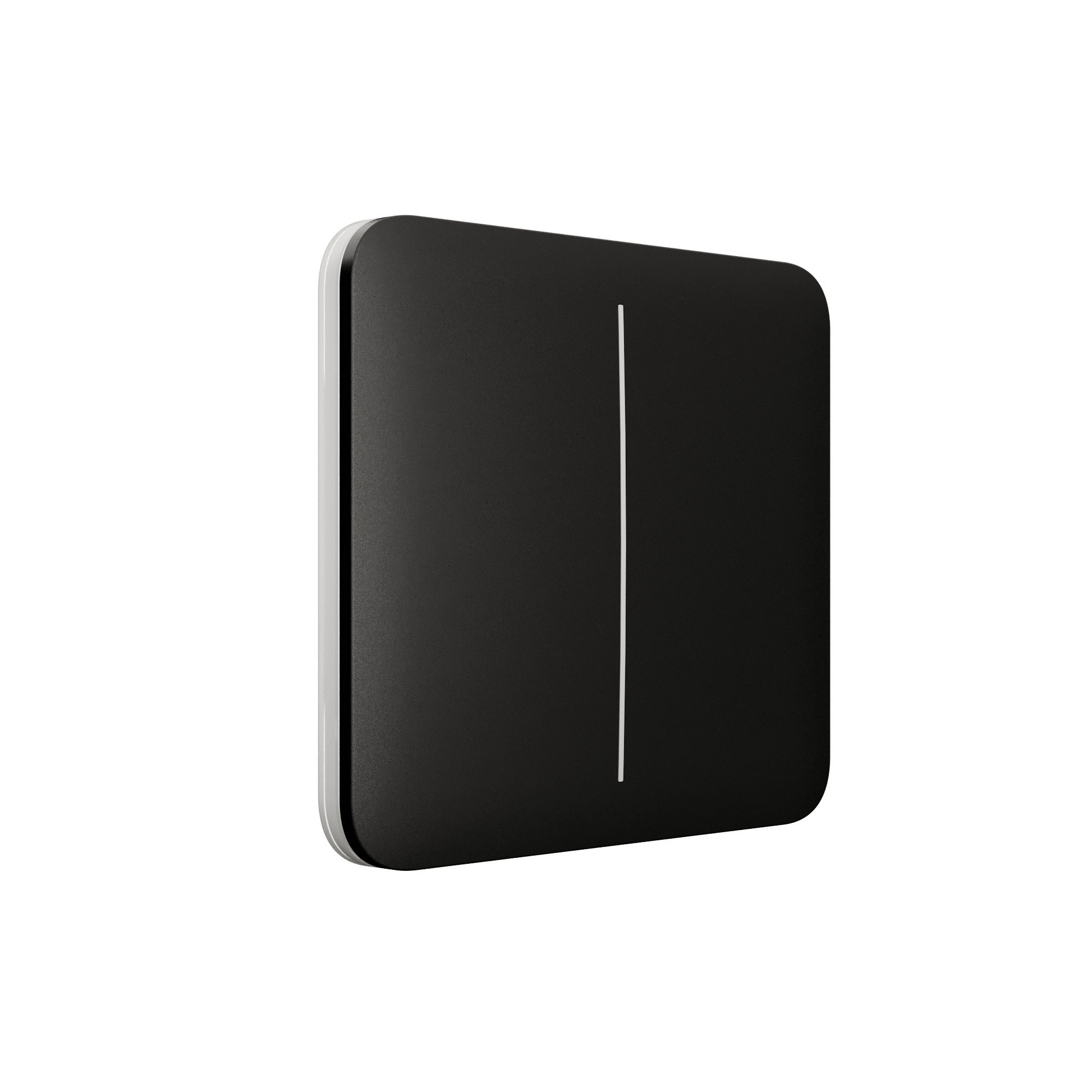 SoloButton (2-gang) Schwarz