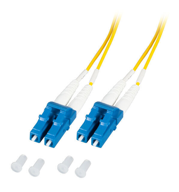 EPS Duplex Patchkabel LC-LC OS2 G652D 2m LSZH 1,2mm gelb EPS Duplex Patchkabel LC-LC OS2 G652D 2m LSZH 1,2mm gelb | EPS
