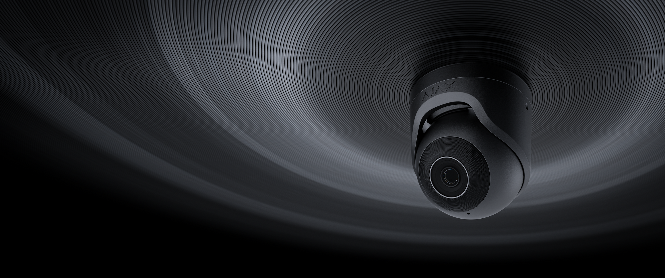 TurretCam (8 Mp/4 mm) Schwarz