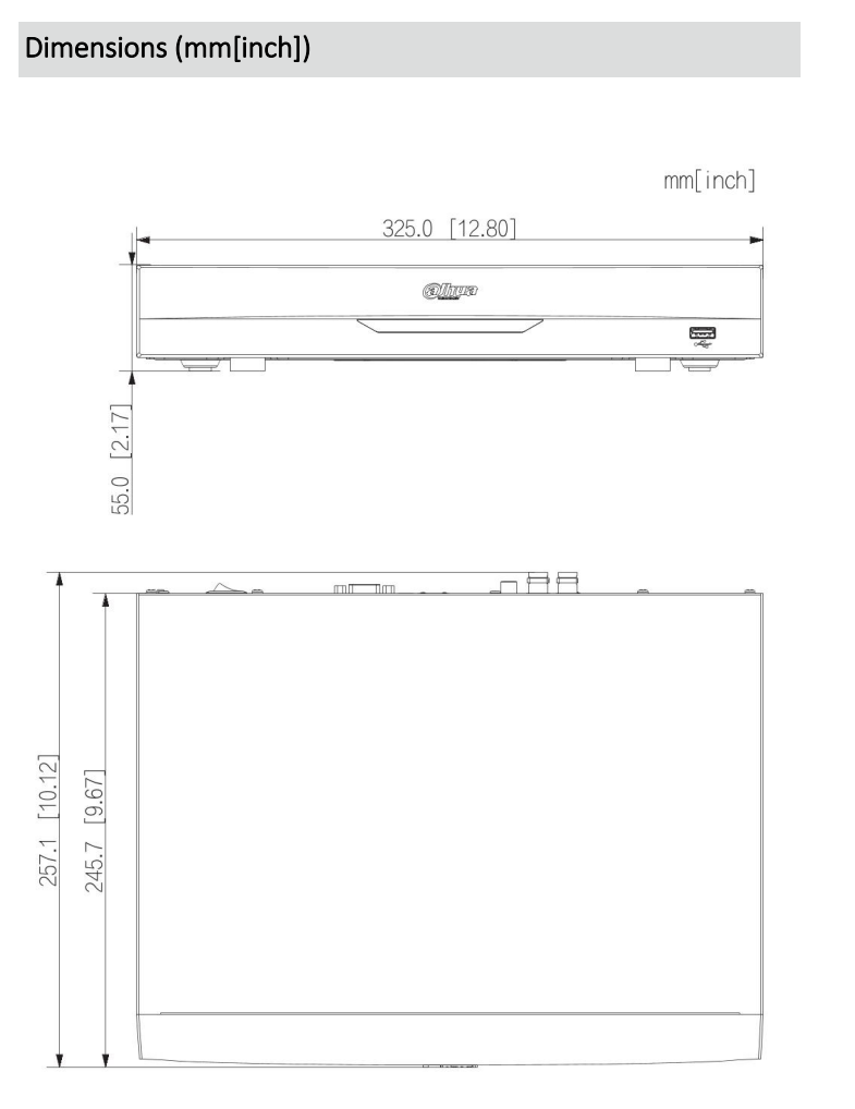 Dahua D-XVR5104H-I3/T Detailansicht Bild 3 | EPS