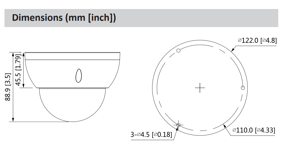 Dahua D-HAC-HDBW2501RP-Z-27135-S2 Detailansicht Bild 2 | EPS