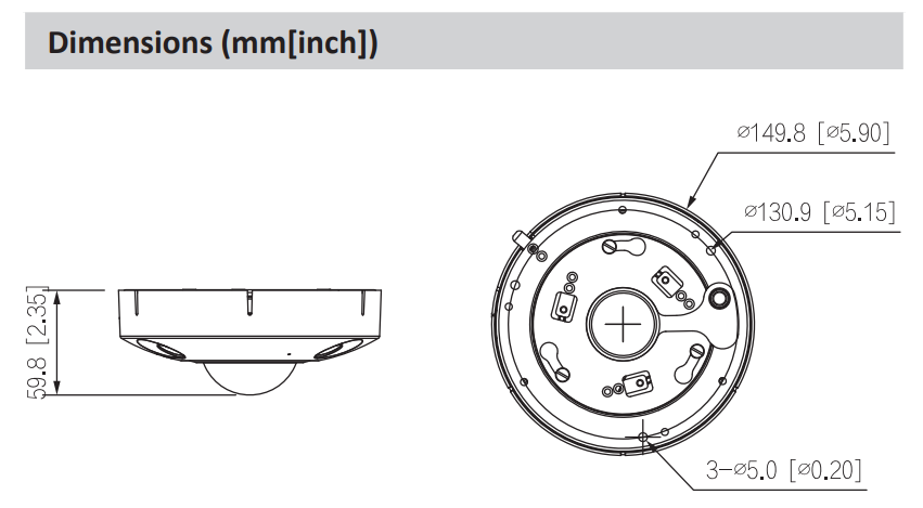 Dahua D-IPC-EBW8842-AS Detailansicht Bild 5 | EPS